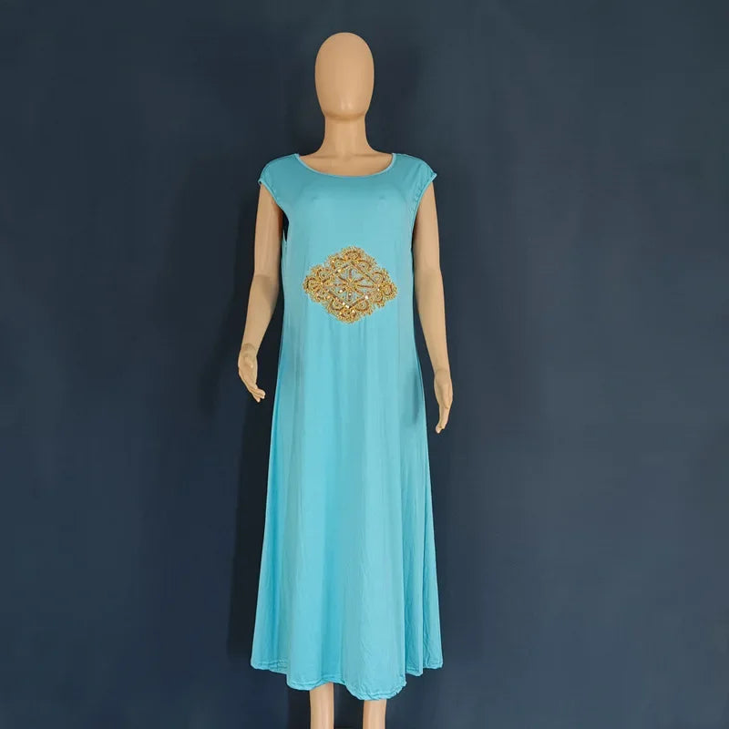 Kaftan Dubai Abaya – Elegantes Chiffon Maxikleid für Musliminnen, Islamische Kleidung, African Dress für Damen, Boubou Robe Djellaba Femme