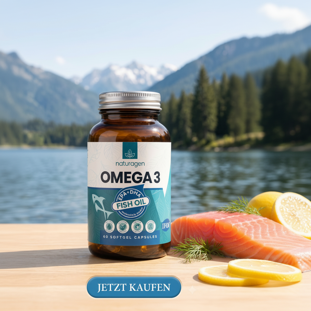 Naturagen Omega 3 mit Lachs und Zitrone – Lifestyle