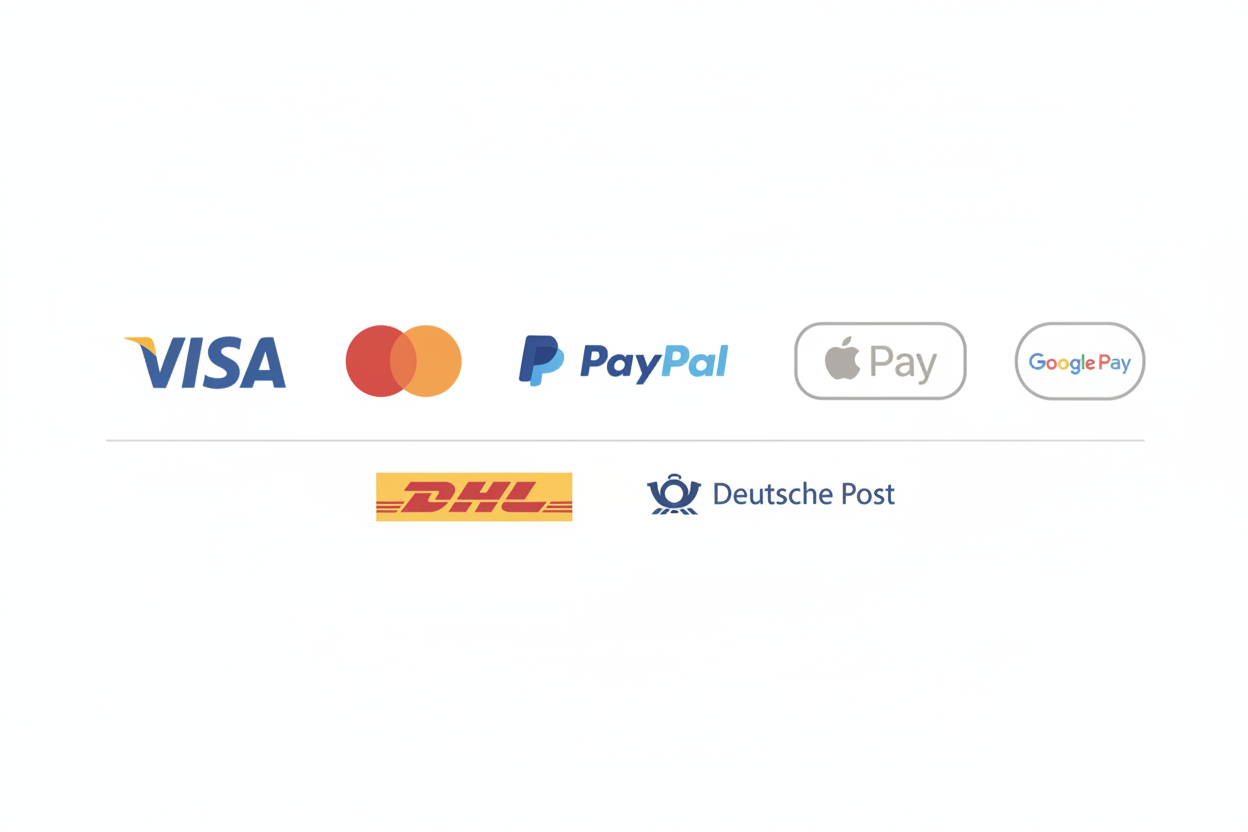 Logos de pagos y envíos
