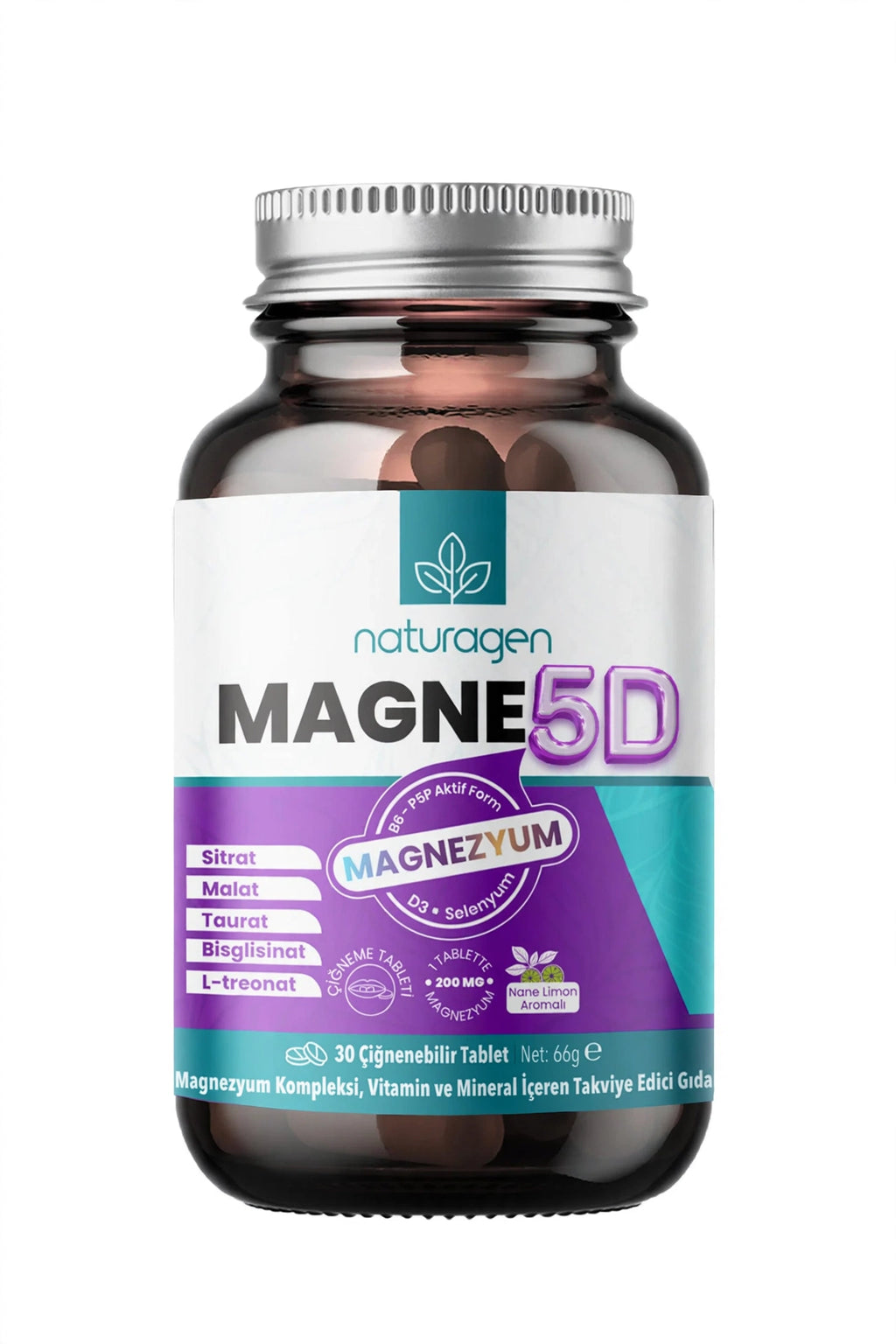 Naturagen Magne 5D — 5-Formen Magnesiumkomplex