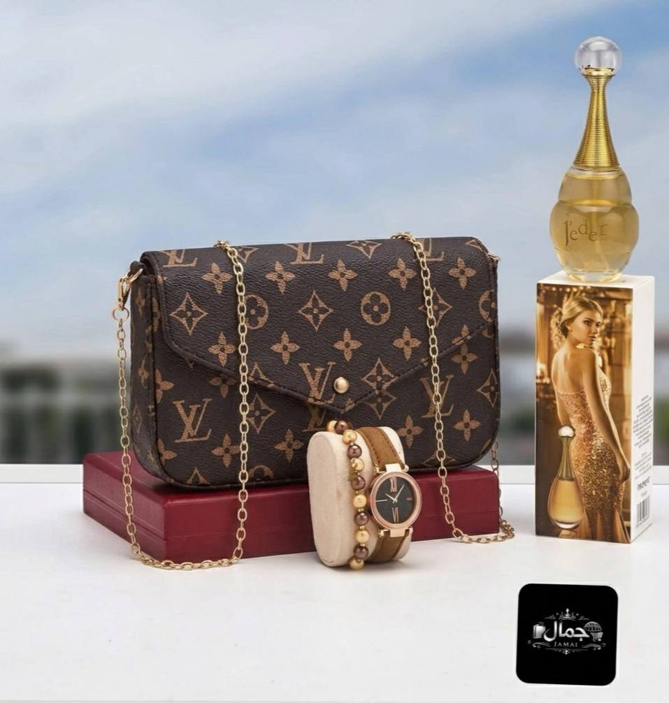 Luxus-Damenset Elegance mit Handtasche und Parfum